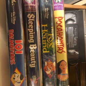 Disney VHS tapes